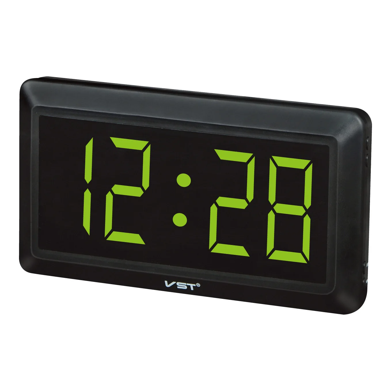 

New Modern Plastic Table Clock Digital LED Wall Clock Glowing Numbers Large Display Digital Desk Clocks Luminous Clock