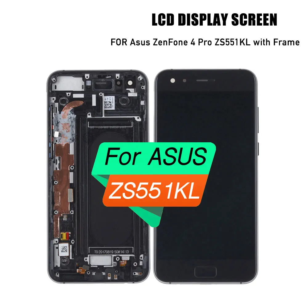 

5.5 inch lcd screen for Asus zenfone 4 pro display screen with touch screen assembly for asus zenfone 4 zs551kl lcd digitizer