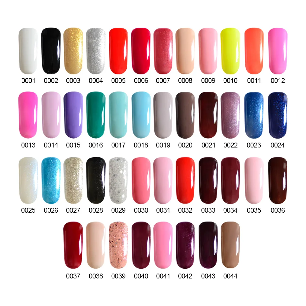 Preise Maniküre Set Nagel Kit 24W LED Lampe Für 10Pcs Gel Nagellack Set lack Lack Semi Permanent Nagel extension Kit Nail art Set