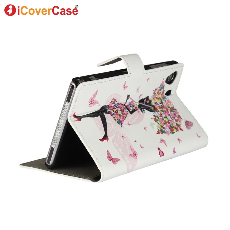 

Wallet Leather Case for Sony Xperia Z1 C6902 L39h C6903 C6906 C6943 Coque Flip Phone Bag Cover For Sony Z1 Compact D5503 Cases