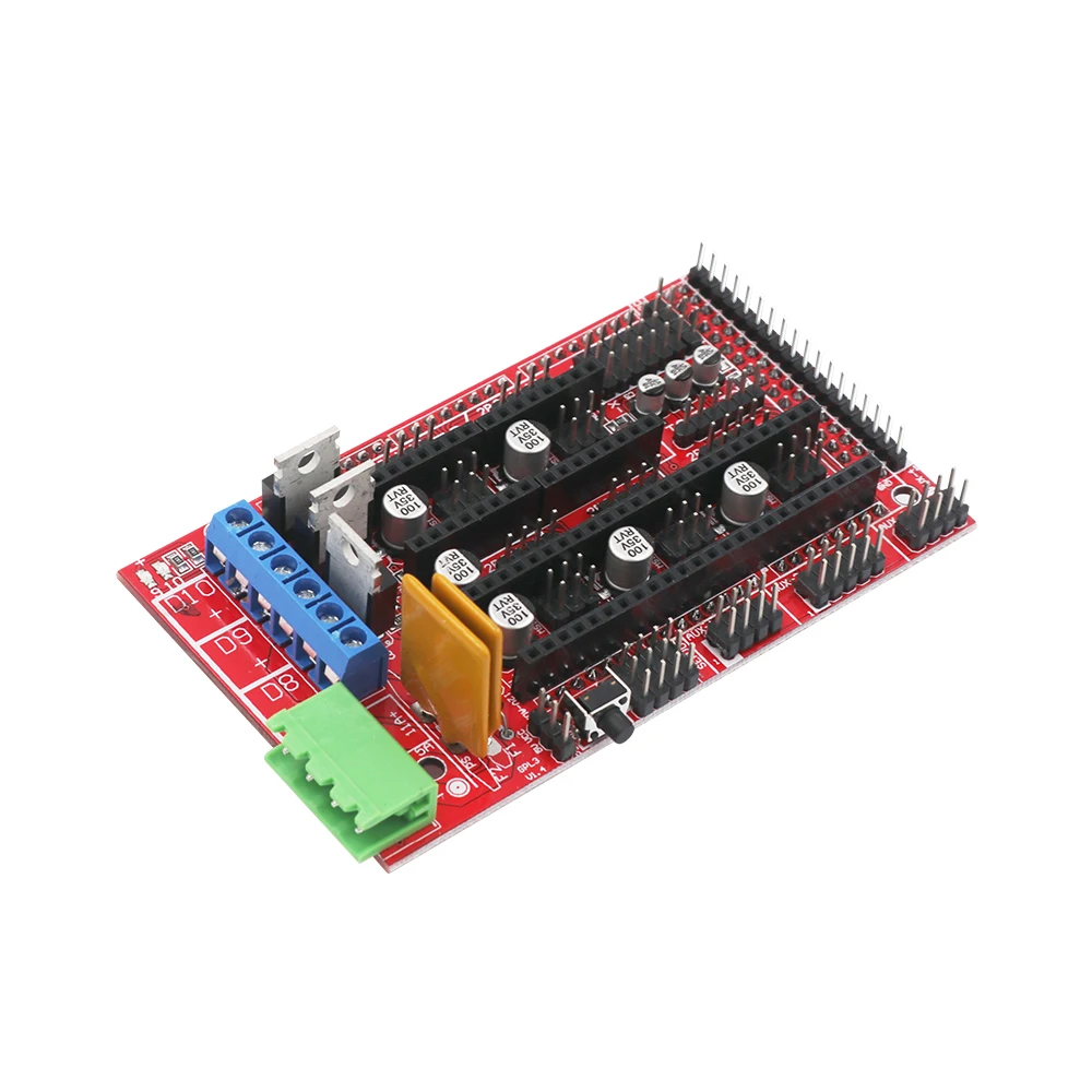 Комплект для 3D принтера Mega 2560 R3 макетная плата RAMPS 1 4 контроллер управления Atmega2560