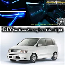 Для Мицубиси Динго интерьерный светильник окружающего воздуха Настройка атмосферы волоконно-оптический ленточный светильник s внутренняя дверная панель Освещение тюнинг