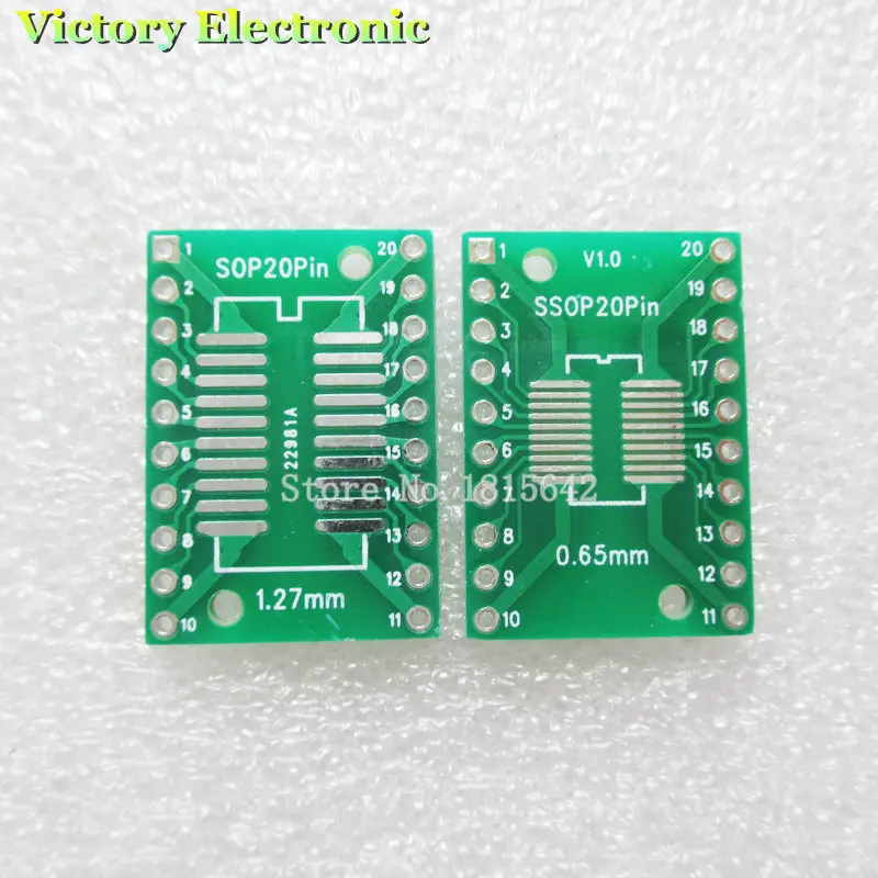 JNANEEI SSOP20 TSSOP20 To DIP20 Programming Socket Test Socket Adapter 0 65mm Pitches