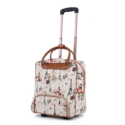Популярный модный женский Чехол для багажа, брендовый Повседневный Полосатый чехол на колесиках, дорожная сумка с колесиками, чемодан для багажа - Цвет: 10