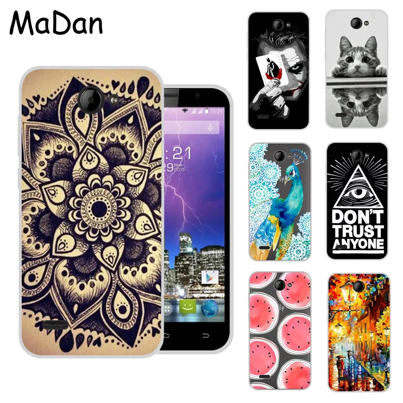 

Soft TPU Cover For Fly FS551 Nimbus 4 Case Cool Pattern Soft Silicone Back Cover Case For Fly FS551 Nimbus4 Phone Cases Fundas