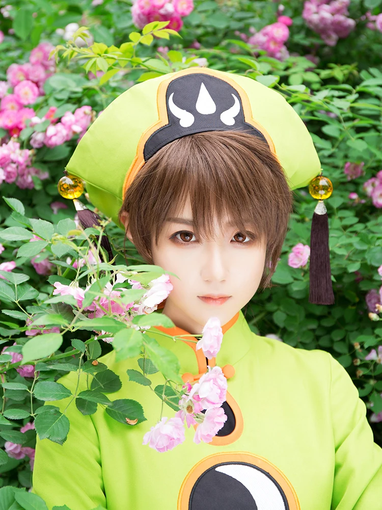 Японское аниме Cardcaptor Sakura Новая прозрачная карта Li Syaoran Косплей Костюм для