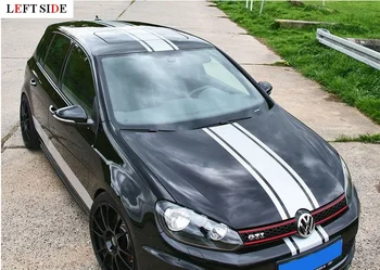 

LEFT SIDE Car Stickers Customizable Car Styling Body Grace Simple Vinyl Fresh Waterproof Sunscreen Protective Change Color Film