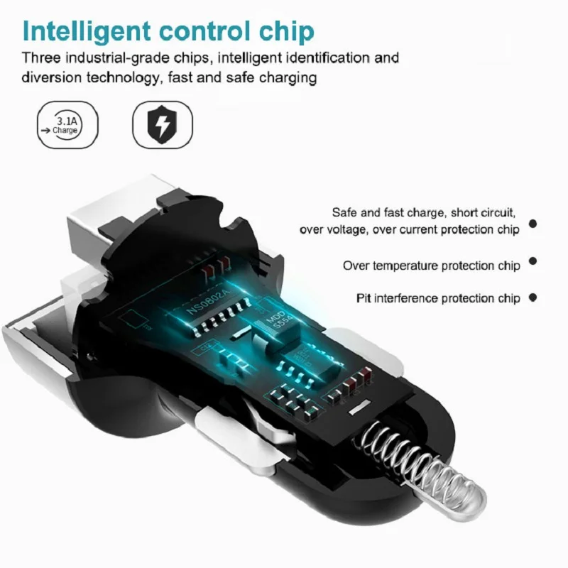 أولاف المزدوج USB سيارة مهايئ شاحن 3.0A الرقمية LED الجهد/الحالي عرض السيارات سيارة المعادن شاحن ل هاتف ذكي/اللوحي أولاف المزدوج USB سيارة مهايئ شاحن 3.0A الرقمية LED الجهد/الحالي عرض السيارات سيارة المعادن شاحن ل هاتف ذكي/اللوحي