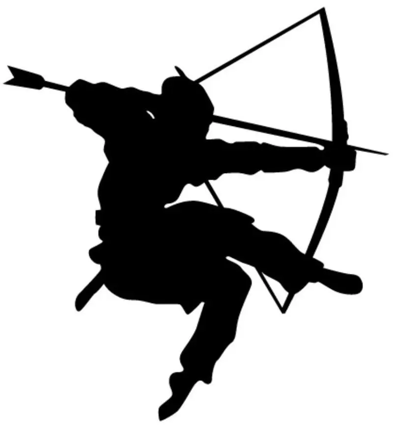 Kendo ملصق حائط الساموراي ملصق النينجا ملصق فينيل فني قوس وسهم جدارية كيندو Wall Stickers Aliexpress