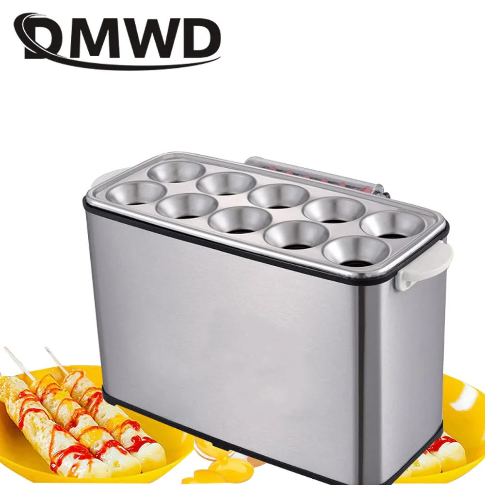 DMWD Commercial egg Sausage Roll Cooker Electric Eggs Hot Dog Boiler