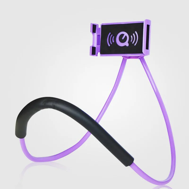 Ленивый Универсальный кронштейн с поворотом на 360 градусов, гибкий держатель для селфи для телефона, как змеиная шея, крепление для кровати, противоскользящее крепление для iPhone, Android