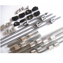 3 set LINEAR RAIL SBR-300/1500/2650mm sets +4 ball screws RM1605+4BK/BF12 + 4 nut housings +4 RB couplers for CNC цена 3 set LINEAR RAIL SBR-300/1500/2650mm sets +4 ball screws RM1605+4BK/BF12 + 4 nut housings +4 RB couplers for CNC цены онлайн