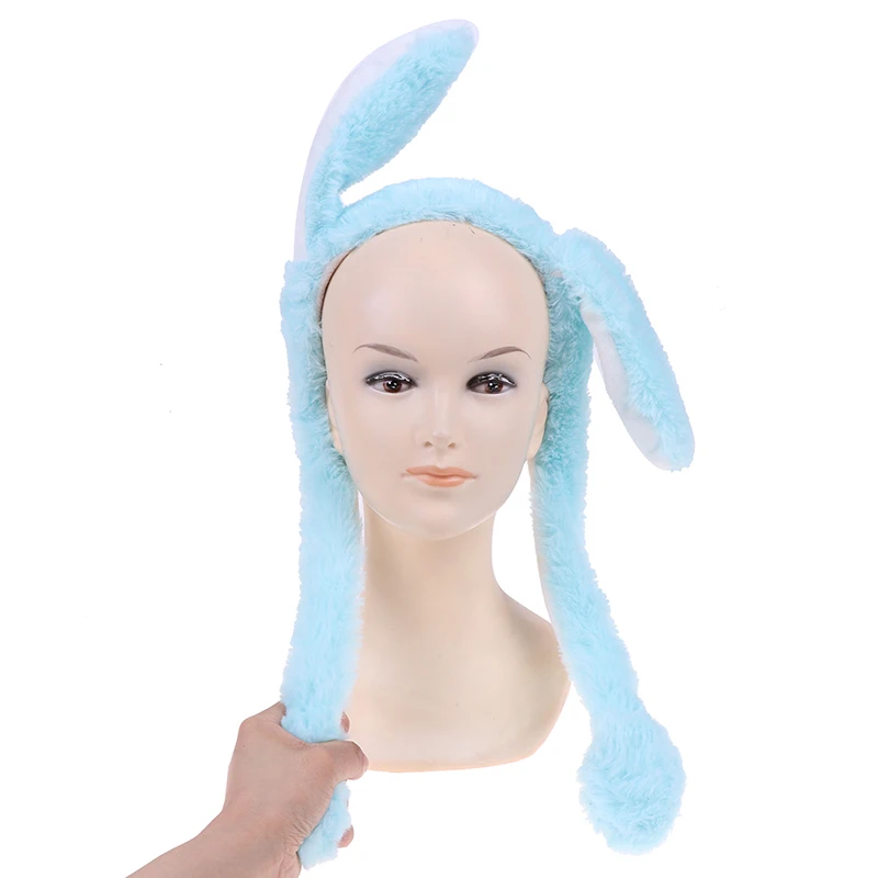 Cute Rabbit Ear Hat Headband Can Move Cute Cap Plush Gift Moving Hat Dance Toy