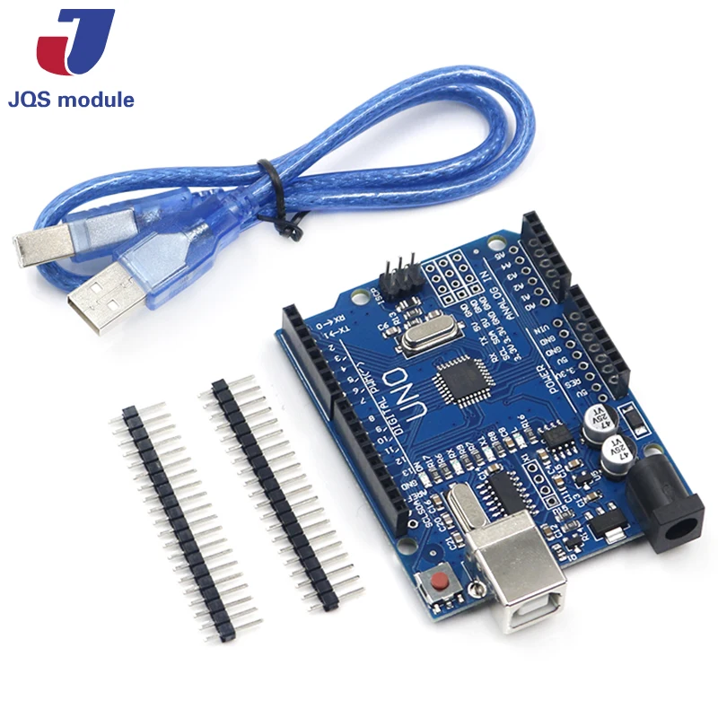 

1set UNO R3 MEGA328P CH340 CH340G for UNO R3 + USB CABLE