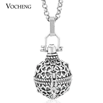 

Vocheng 10pcs/lot Wholesale Harmony Chime Jewelry Elegant Pendant Necklace with Stainless Steel Chain VA-207*10 Free Shipping