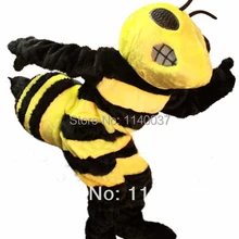 Маскоты высокое качество Шершень пчела Маскоты костюм для взрослых Размеры Профессиональный Шершень пчела Маскоты te костюм нарядное платье