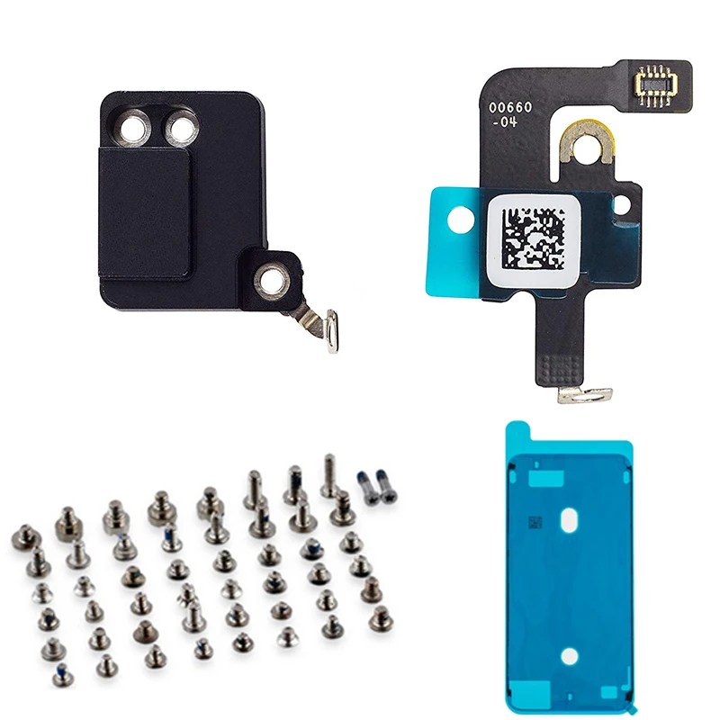 For iPhone 7 7Plus 8G 8 Plus Wifi And GPS Antenna Signal Flex Cable + Full Set Screws Waterproof Sticker | Мобильные телефоны и