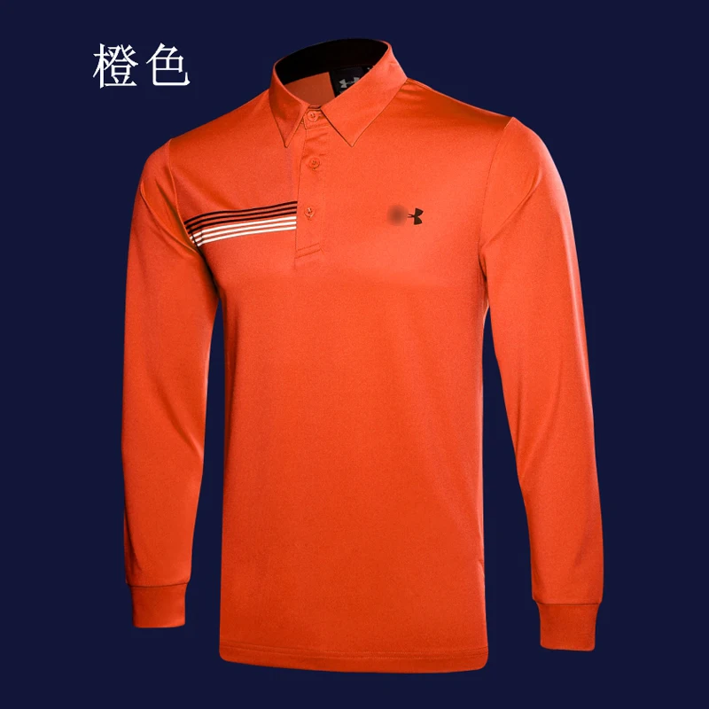 

New golf clothing men long-sleeve Golf sport clothes POLO S-XXL 5 colors golf T-shirt Free shipping KG7113