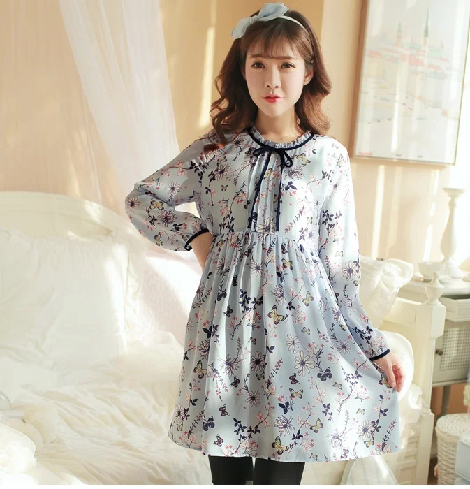 

Moms Party maternity clothes Chiffon maternity dresses pregnancy clothes for Pregnant Women nursing dress Breastfeeding Dresses
