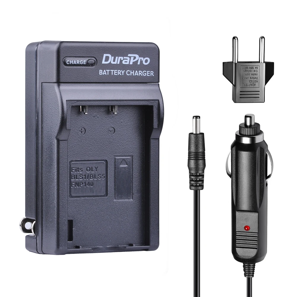 

1pcs Durapro BLS-5 BLS5 BlS5 Wall Charger Kits + for Olympus OM-D E-M10, PEN E-PL2, E-PL5, E-PL6, E-PM2, Stylus 1