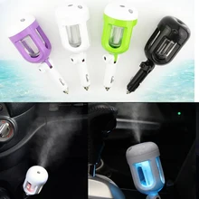 New Led Light Color Car Charger Steam Air Humidifier and Aromatherapy Essential Oil Car Diffuser