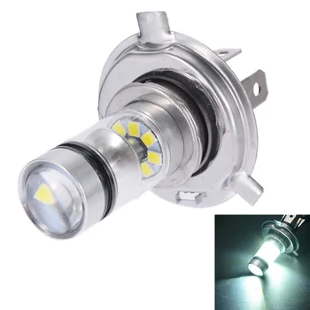

1PC H4 45W Motorcycle Car Headlight 9LED Fog Daytime Running Light High Low Beam Lamp 2500LM 12V-24V AC/DC