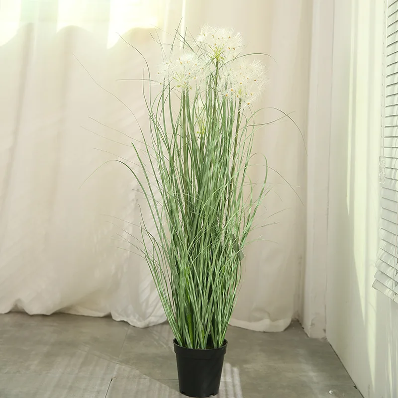 Skup Sztuczny mniszek lekarski bluszcz liść eukaliptusa szyfrowanie liście zielona roślina duży salon kryty doniczkowa dekoracja Bonsai trawa