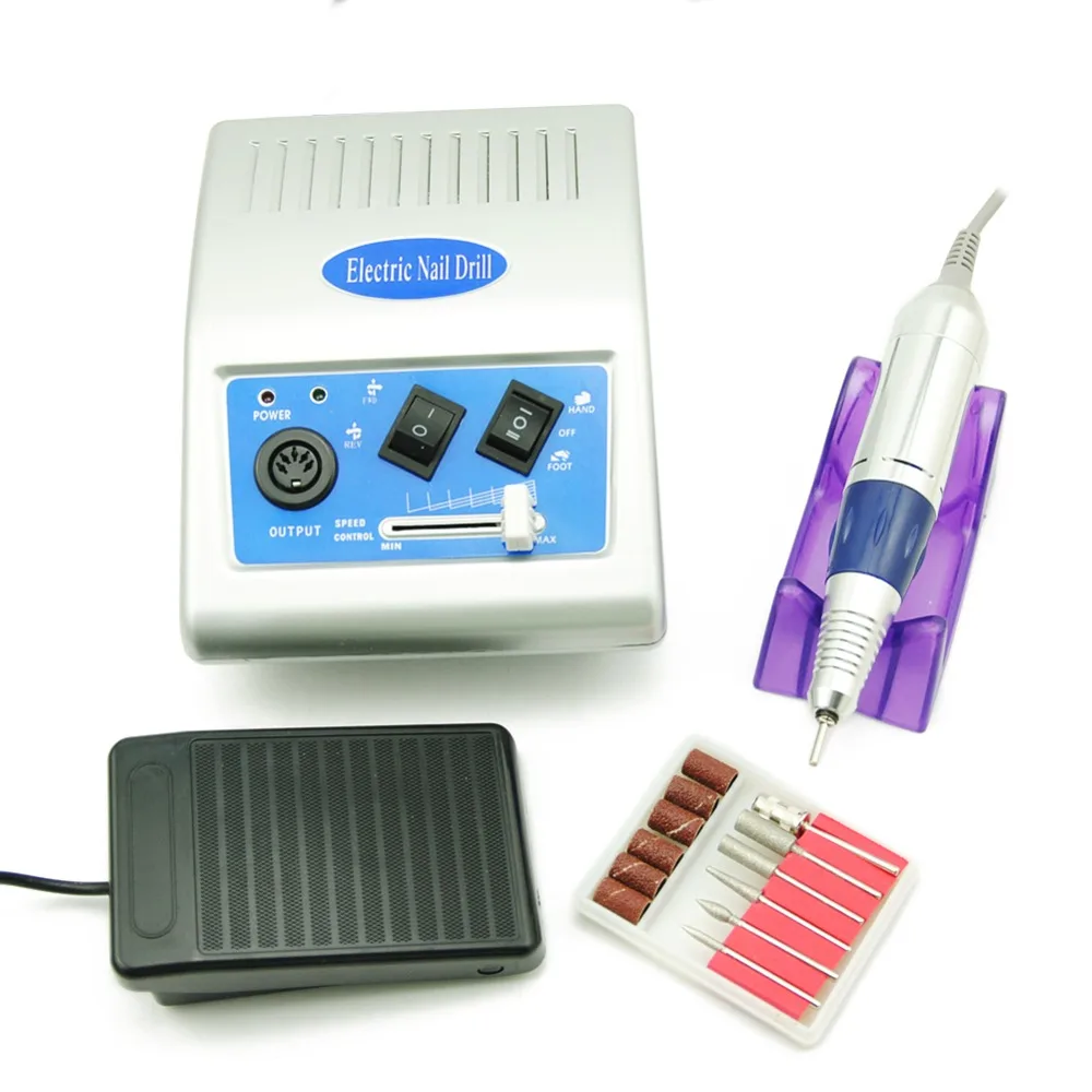 

20000 RPM Electric Nail Drill Manicure Machine Electric Nail Art File Bits Heads Sanding Acrylic Nail Art Tools Drill Equipment