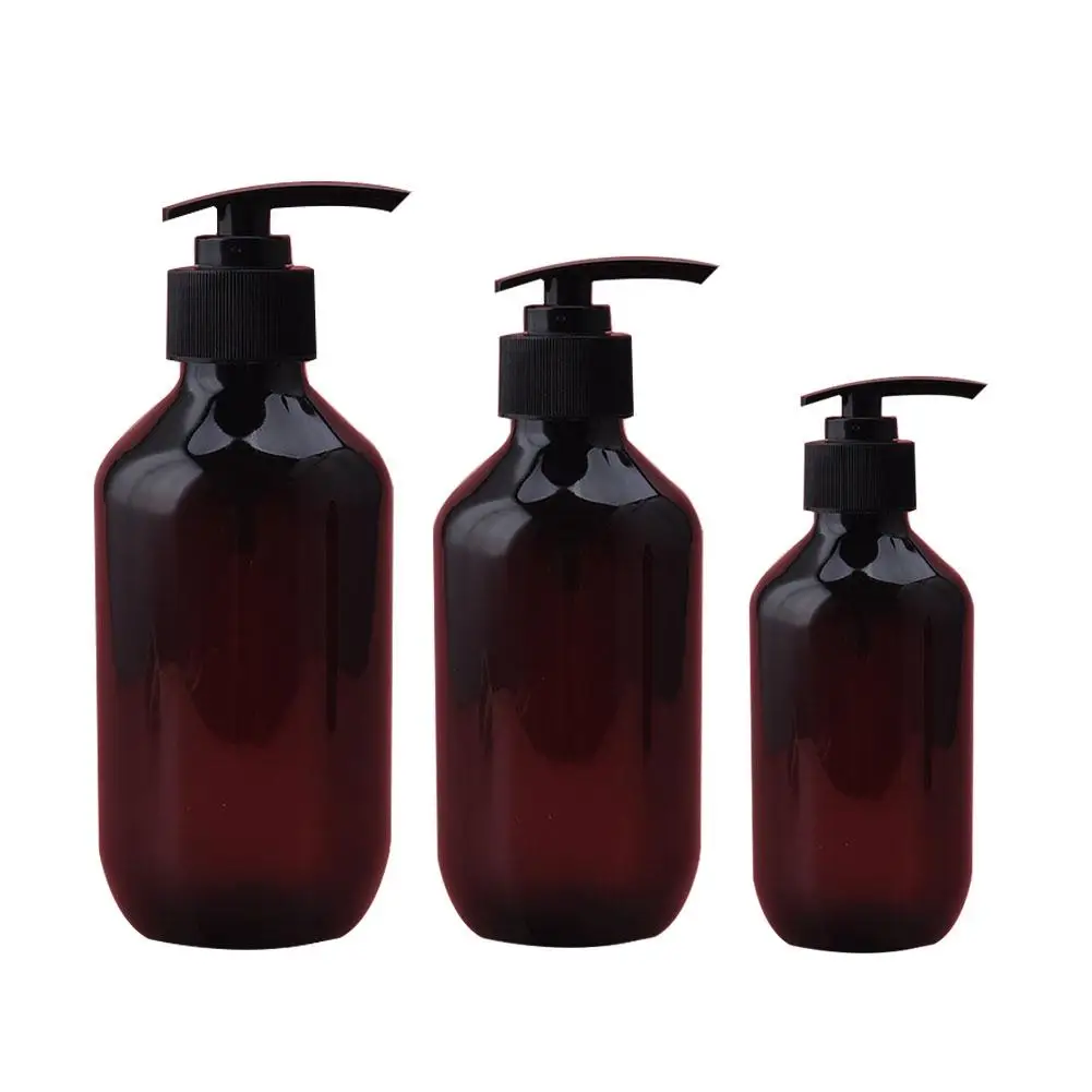 

150ML 300ML 500ML PET Lotion Bottle Shampoo Dispenser Shower Gel Hand Sanitizer Bottle Soap Empty Pump Bottles Bathroom Supplies