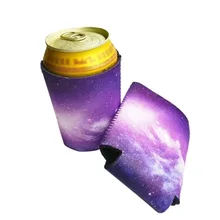 1pc Galaxy Printing Can Cooler Holder Beer Wine Beverage Drinking Bottle Sleeve Cover Party Home Decoration Drinkware Case 1pc galaxy printing can cooler holder beer wine beverage drinking bottle sleeve cover party home decoration drinkware case