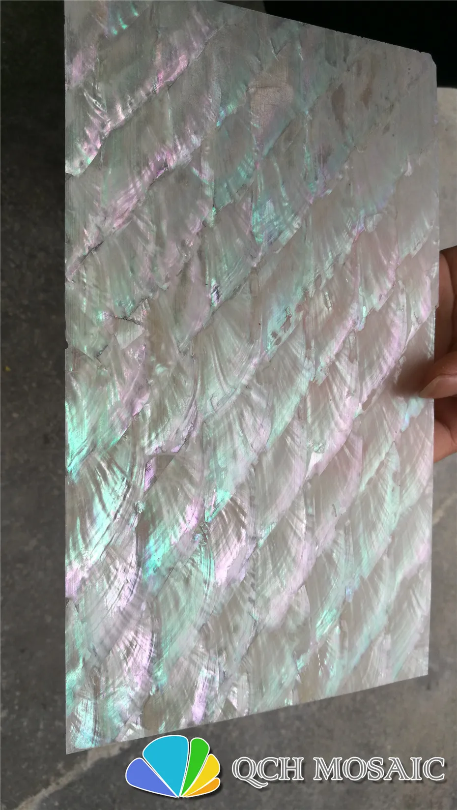 Вентилятор шаблон paua abalone оболочки ламинат лист для музыкальных инструментов и