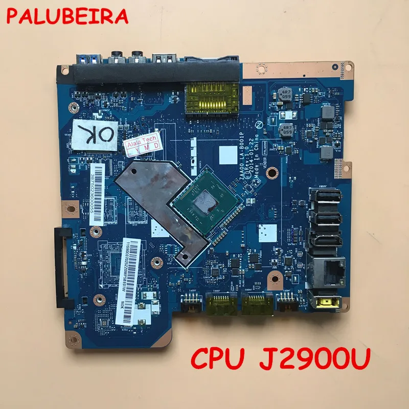 PALUBEIRA High Quality For Lenovo C260 AIO Motherboard ZAA00 LA-B001P SR1LP J2900U CPU DDR3 100% Tested
