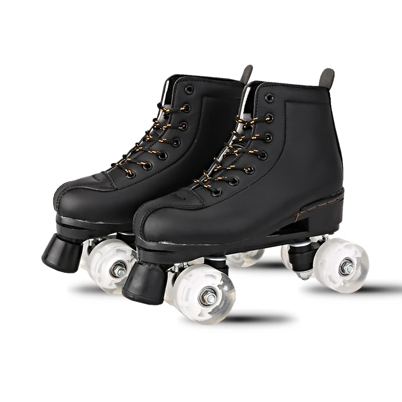 BSTFAMLY Adult Double Row Skates Roller Skate Sneakers Two Line Skating ...