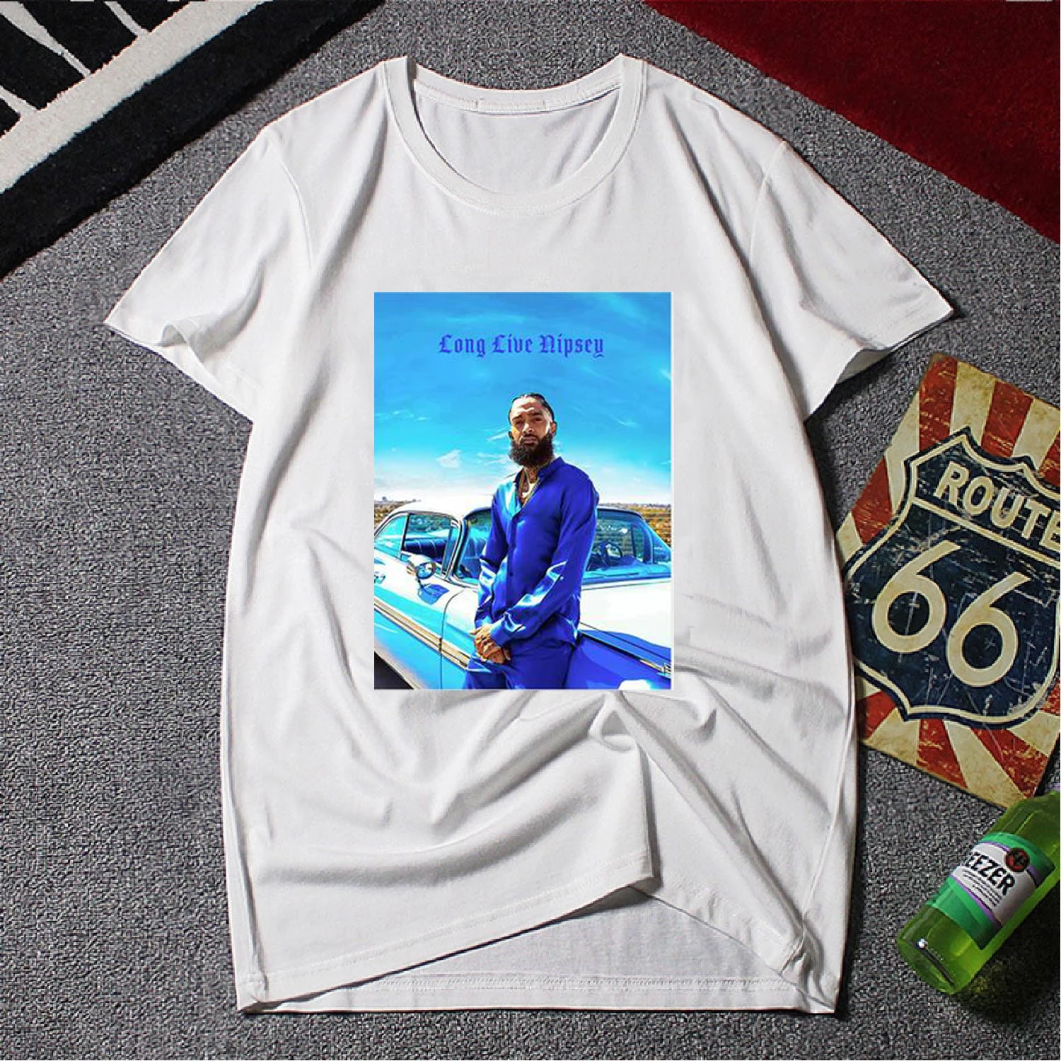 Cotton Hip Hop Art Unisex Graphic Tee 