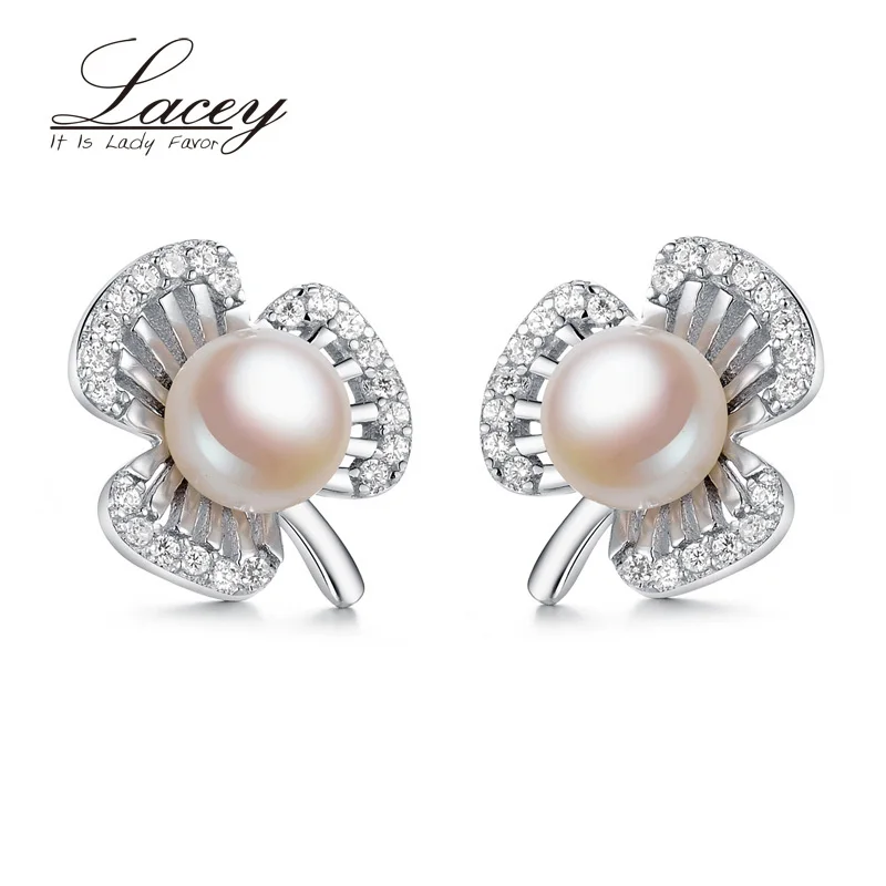 

Fashion real 925 sterling silver earrings natural freshwater pearl,cultured pearl earring fine jewelry birthday gift for friend