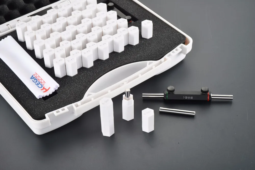 small tolerance carbide pin gages set , 51pcs/set in Gauges from Tools