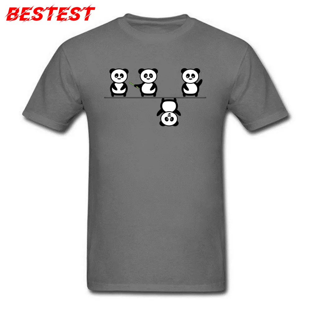 Another perspective for the panda Prevailing Short Sleeve Funny T Shirt Pure Cotton O-Neck Adult Tops Shirts Tees Mother Day Another perspective for the panda carbon