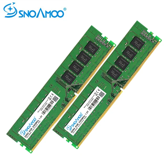 Cheap SNOAMOO DDR4 Desktop PC Memory 8GB 2133MHz 2400MHz CL1516 PC4-17000S 288-Pin 4GB DIMM For Intel Stick ARM Computer RAMs Warranty Cheap SNOAMOO DDR4 Desktop PC Memory 8GB 2133MHz 2400MHz CL1516 PC4-17000S 288-Pin 4GB DIMM For Intel Stick ARM Computer RAMs Warranty