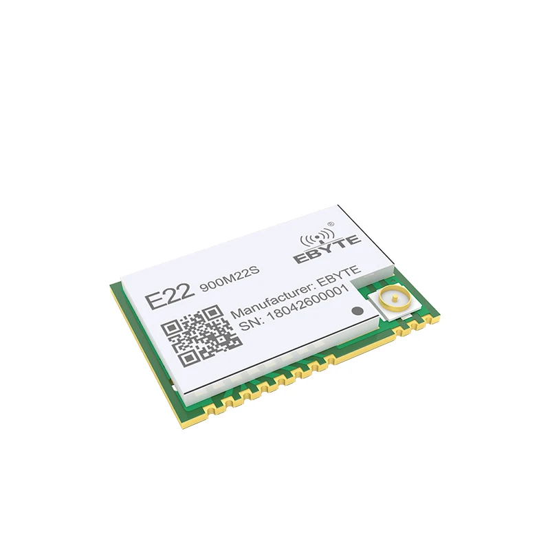 Беспроводной приемопередатчик LORAWAN SX1262 LoRa TCXO E22 900M22S SPI 868 МГц SMD 915 ebyte приемник
