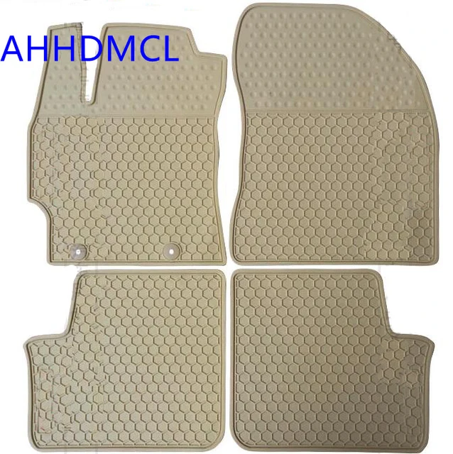Car Rubber Floor Mats Anti Slip Mat Carpets Feet Pad For Toyota For