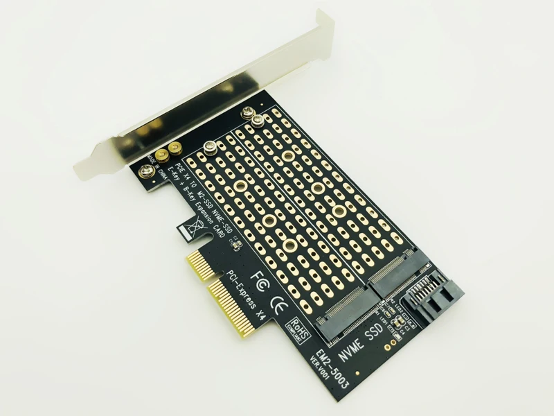 H1111Z добавить на карты PCIE к M2/M.2 адаптер SATA M.2 SSD PCIE адаптер NVME/M2 PCIE адаптер SSD M2 к SATA PCI-E карта M ключ+ B Ключ
