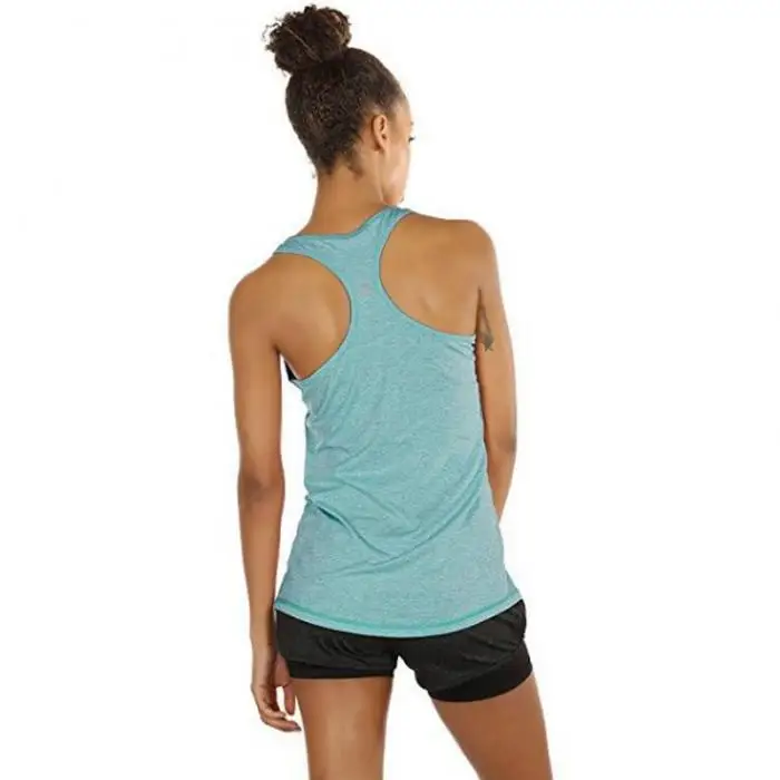 Женский жилет для фитнеса дышащий без рукавов, приталенная верхняя одежда для бега BB55