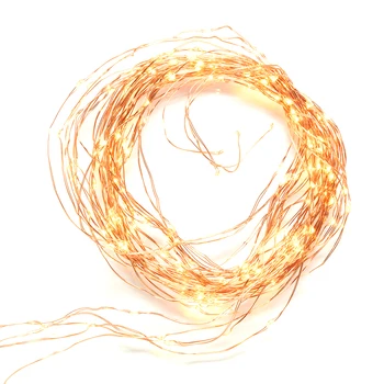 

SHGO-Fairy Vines Copper Wire String Light 2M14 Branch 280 LED EU Plug Starry Garland For Bar Xmas Wedding Festival DIY (EU Plug)