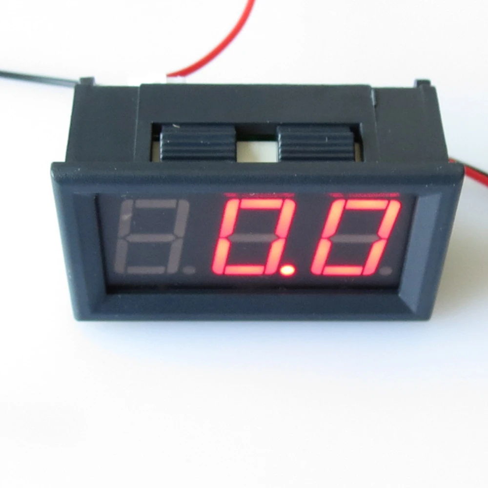 Professional Ammeter DC 0 10A LED Panel Digital Display Good stability