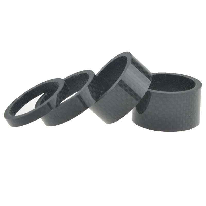 

MIRACLE Bicycle Headset Carbon Fiber Washer Set Bike Headset Stem Spacers Kit For Bike Fix Refit 5mm 10mm 15mm 20mm