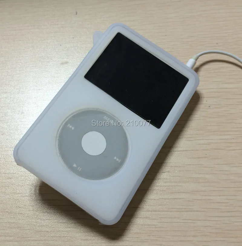 Силиконовый кожаный чехол для нового iPod Classic 80GB 120G 160G Видео 30gb Gen Чехол-держатель