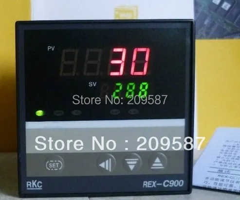 ПИД цифровой регулятор температуры REX C900 100 240VAC 0 400 SSR выход|control induction|control rgbcontrol