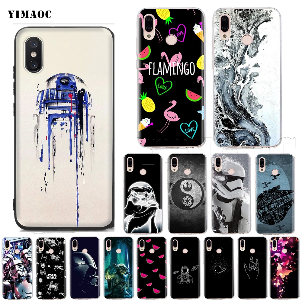 

YIMAOC Star Wars Darth Vader Silicone Case for Samsung Galaxy A7 A8 A9 A10 A20 A30 A40 A50 A70 M10 M20 M30 S10e J6 Plus