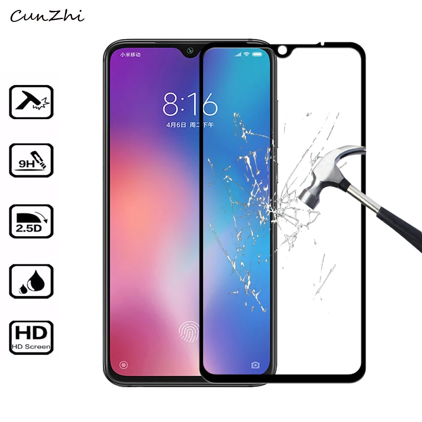 

for Xiaomi Mi 9 Mi 9 SE Full Cover Tempered Glass Screen Protector Film for Xiaomi Mi9 SE Phone Protective Glass film