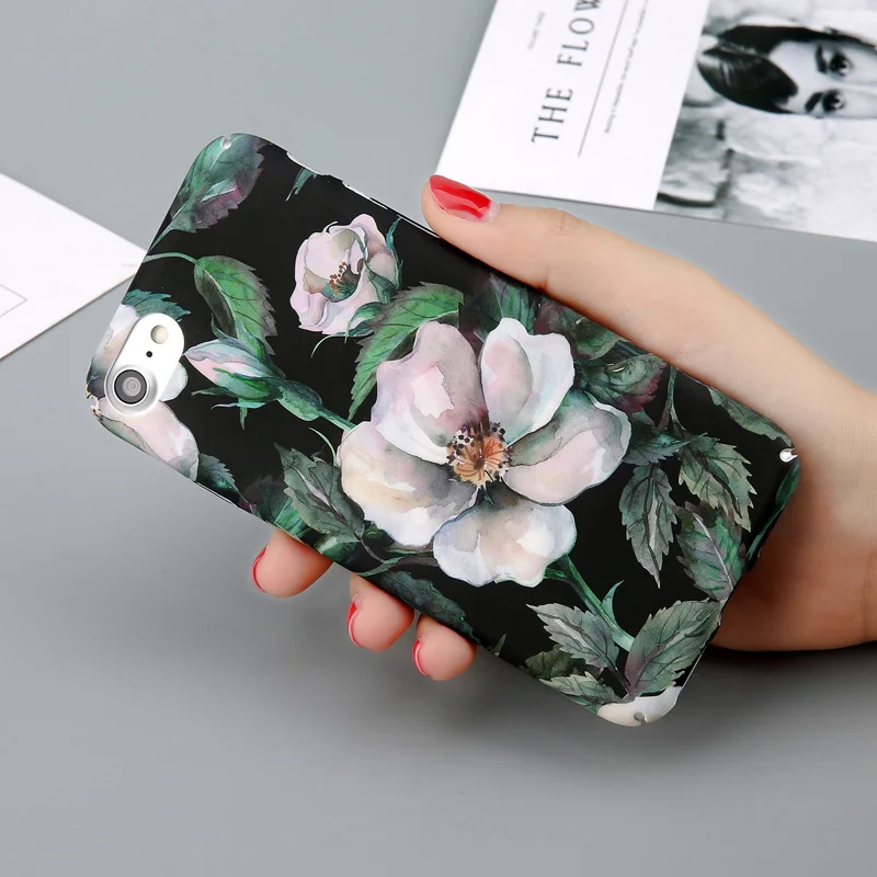 USLION Case For iPhone 7 6 X XR XS Max Flower Cherry Tree Hard PC Phone Cases Candy Colors Leaves Cover For iPhone 6 6s 7 8 Plus USLION Case For iPhone 7 6 X XR XS Max Flower Cherry Tree Hard PC Phone Cases Candy Colors Leaves Cover For iPhone 6 6s 7 8 Plus